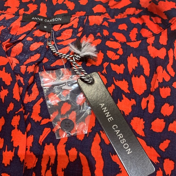 NWT Anne Carson sleeveless blouse - Picture 3 of 6